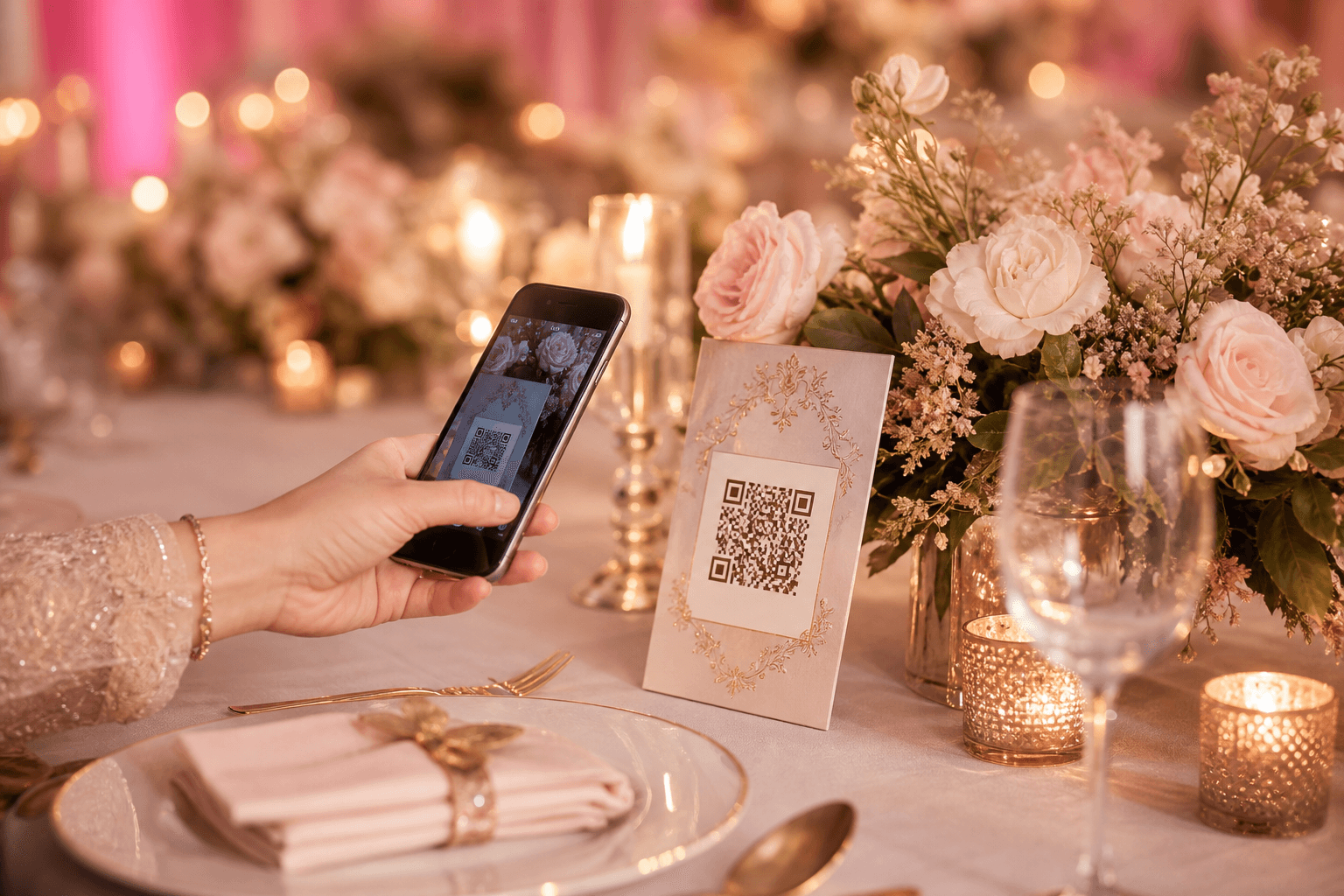 Düğünde QR kodla fotoğraf toplamanın 7 adımı — Pikta Blog kapak görseli